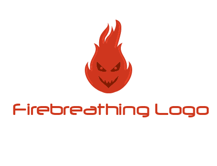 evil fire logo