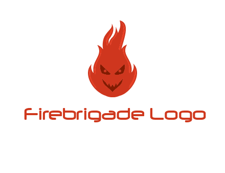 evil fire logo