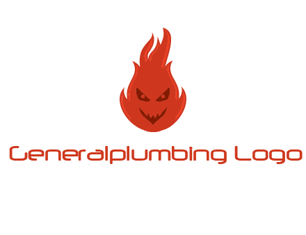 evil fire logo