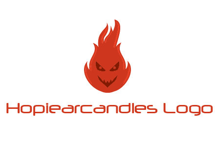 evil fire logo