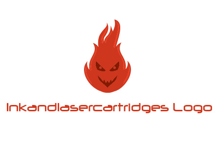 evil fire logo