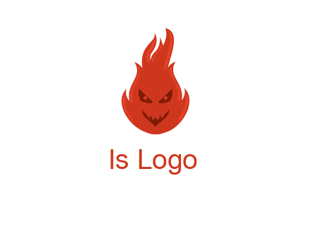 evil fire logo