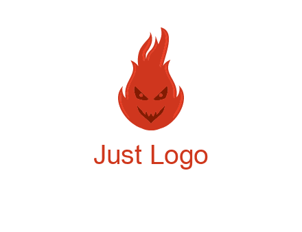evil fire logo