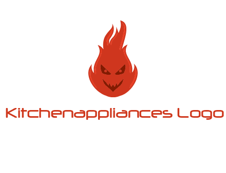 evil fire logo