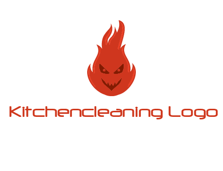 evil fire logo