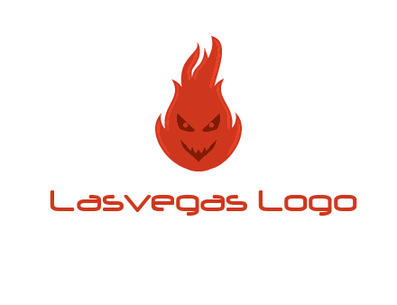 evil fire logo