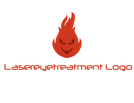 evil fire logo