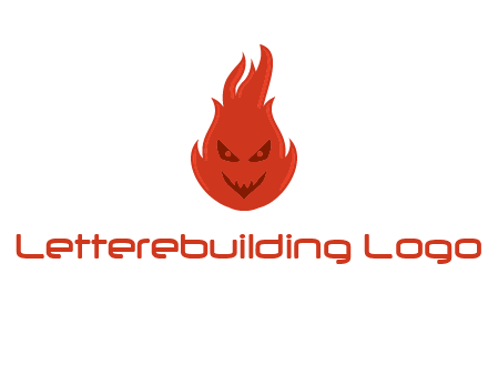 evil fire logo