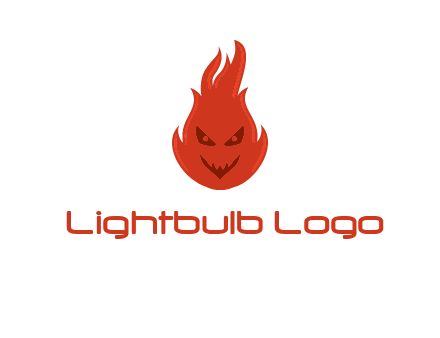 evil fire logo