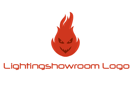 evil fire logo