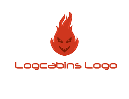 evil fire logo