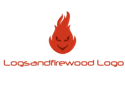 evil fire logo