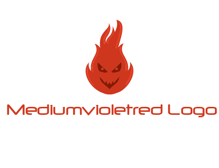 evil fire logo