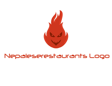 evil fire logo