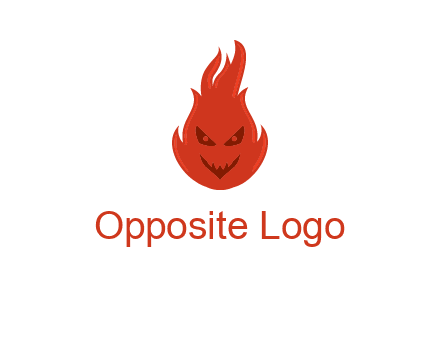evil fire logo