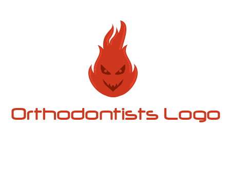 evil fire logo