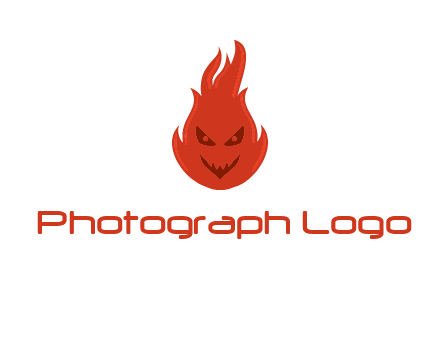 evil fire logo