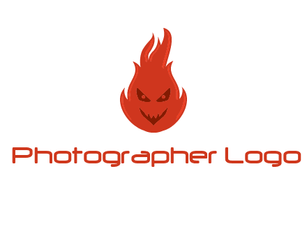 evil fire logo
