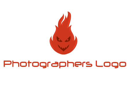 evil fire logo