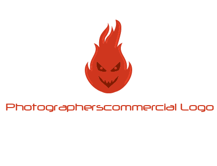 evil fire logo