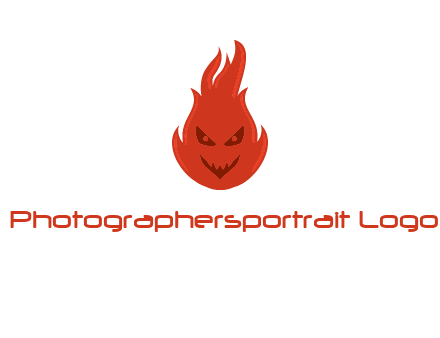 evil fire logo