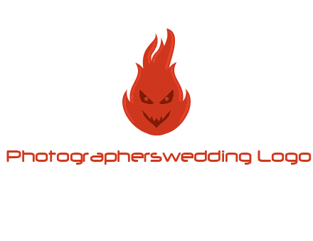 evil fire logo