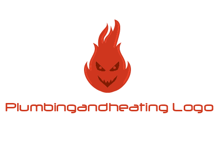 evil fire logo