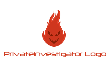 evil fire logo