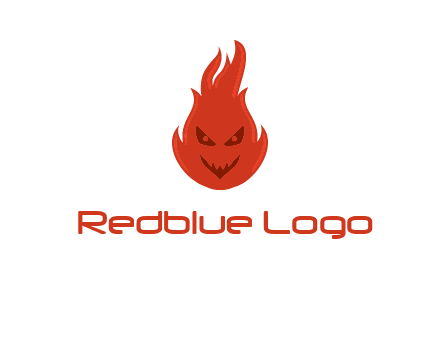 evil fire logo