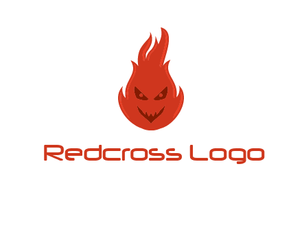 evil fire logo