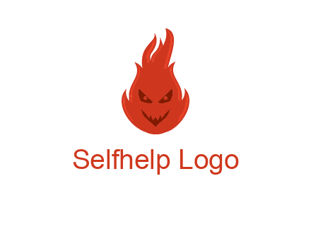 evil fire logo