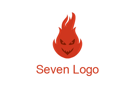 evil fire logo