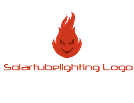 evil fire logo