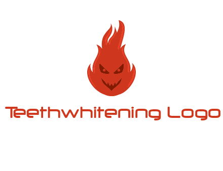 evil fire logo