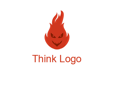 evil fire logo