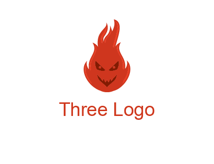 evil fire logo