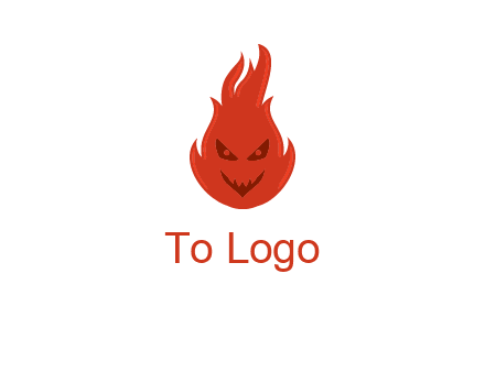 evil fire logo