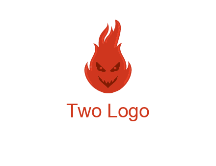 evil fire logo