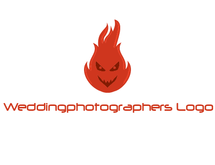 evil fire logo