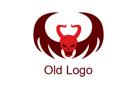 devil with wings and horn