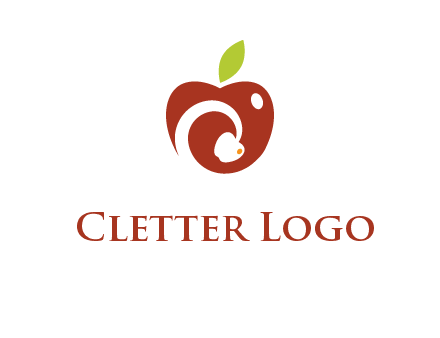 apple inside apple clip art