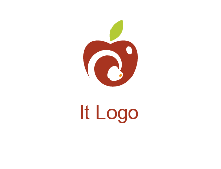 apple inside apple clip art