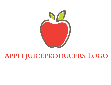 red apple logo