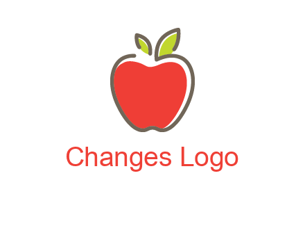 red apple logo
