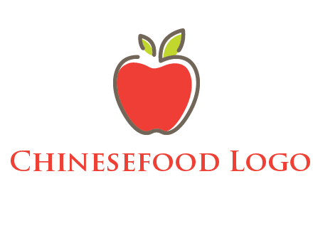 red apple logo