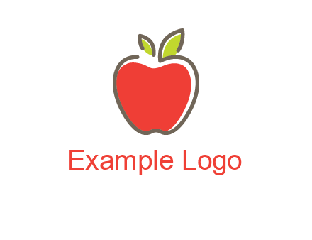 red apple logo