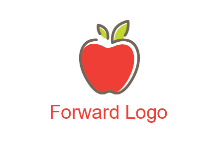 red apple logo