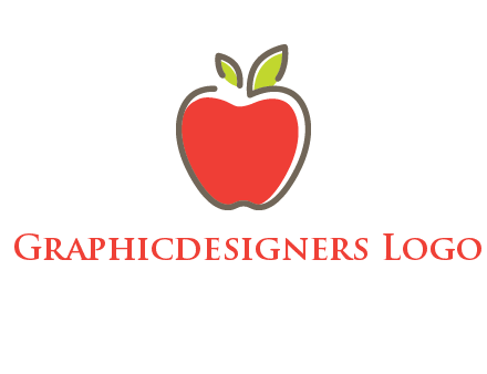 red apple logo