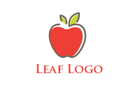 red apple logo