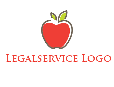 red apple logo